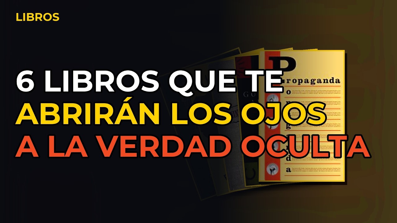 Miniatura del vídeo: 6 Libros Que Te Abrirán Los Ojos A La Verdad Oculta