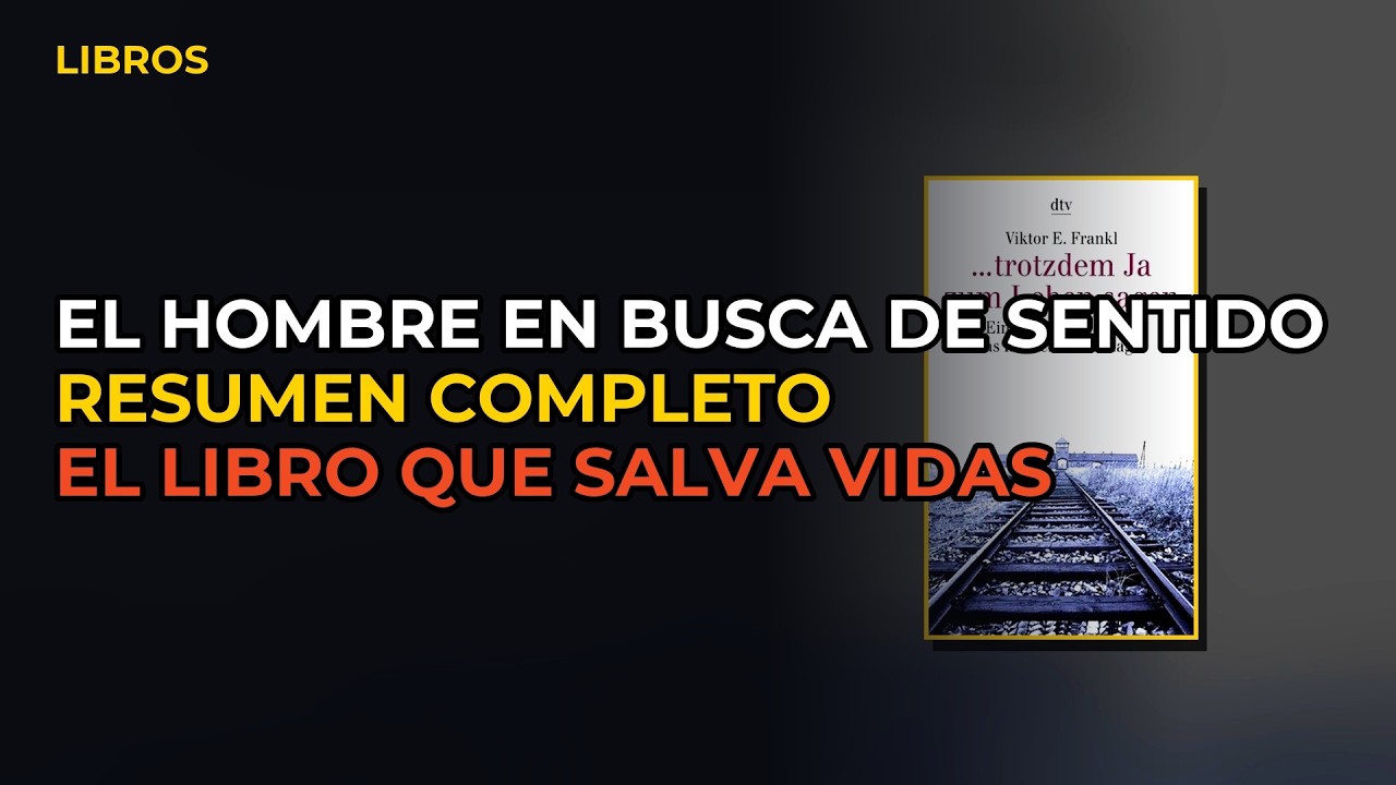 Miniatura del vídeo: El Hombre En Busca De Sentido De Viktor Frankl | Resumen Completo Del Libro En 15 Minutos