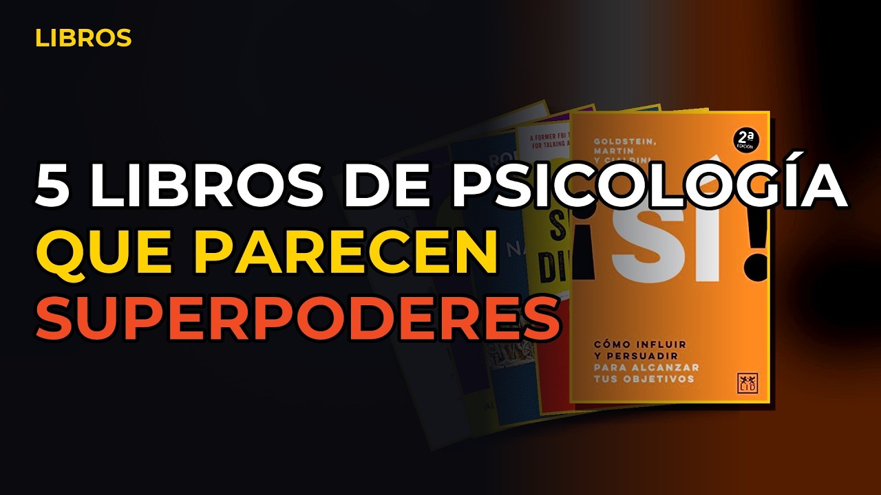 Miniatura del vídeo: 5 Libros De Psicología Que Parecen Superpoderes