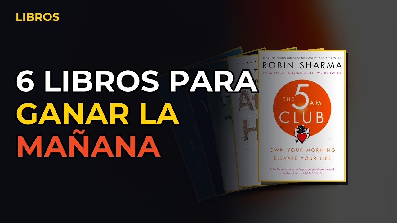 Miniatura del vídeo: 6 Libros Para Ganar La Mañana