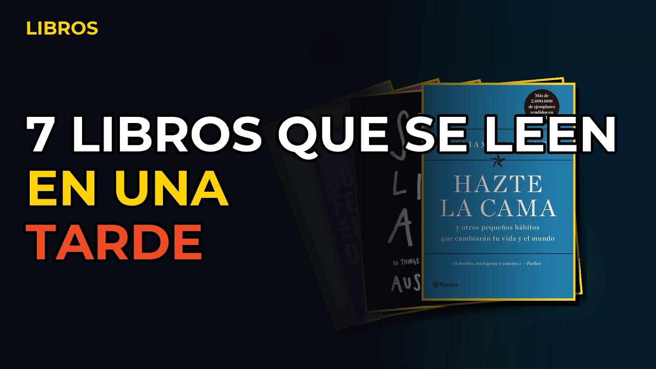 Miniatura del vídeo: 7 Libros Que Se Leen En Una Tarde