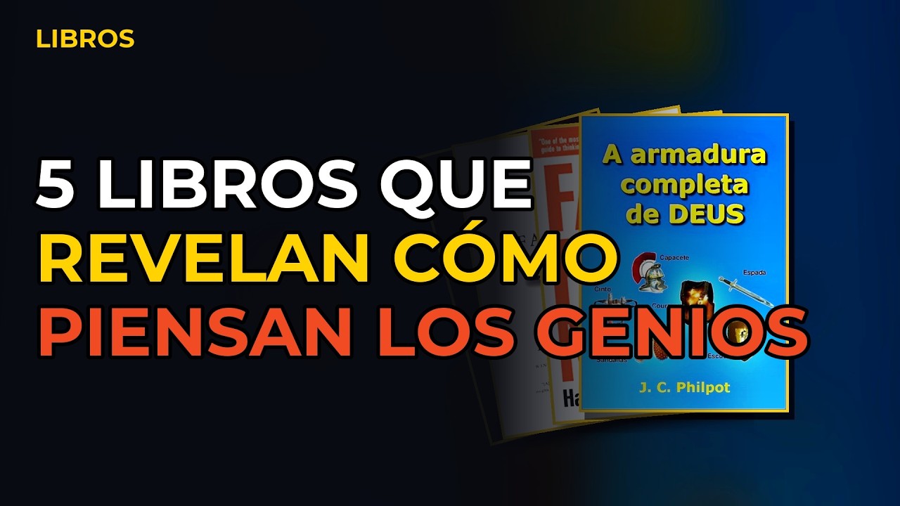 Miniatura del vídeo: 5 Libros Que Revelan Cómo Piensan Los Genios