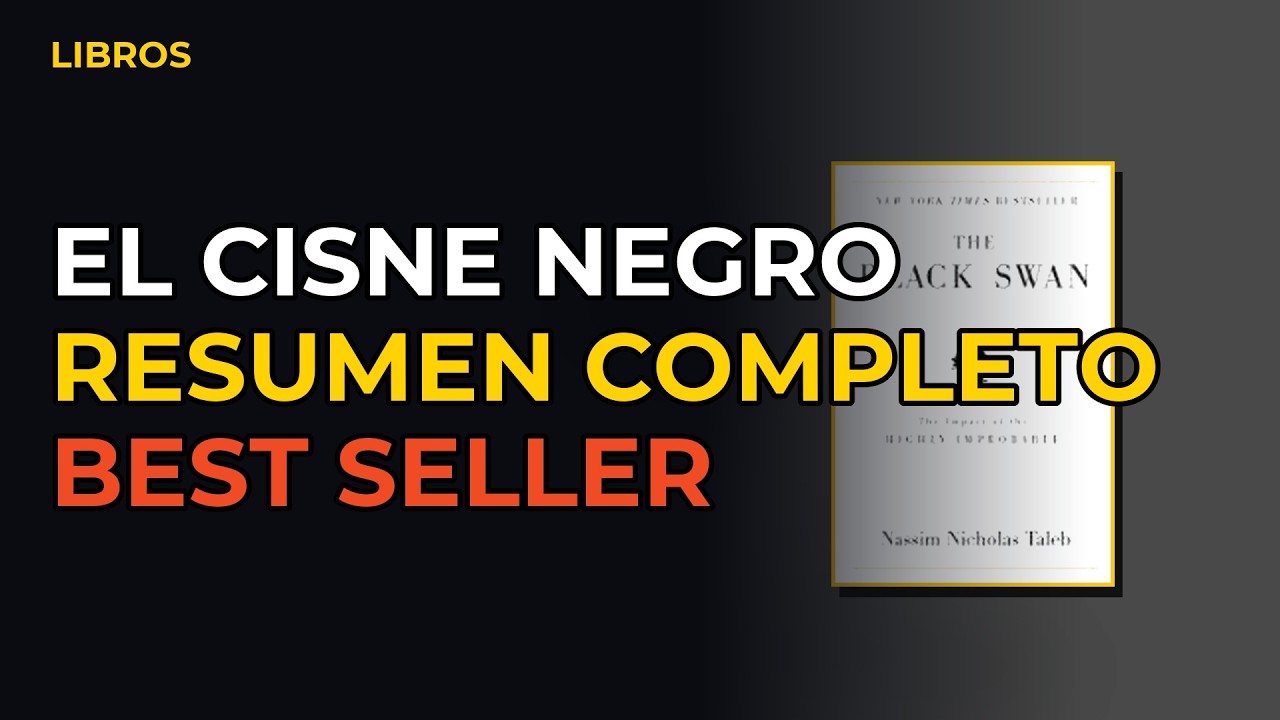 Miniatura del vídeo: El Cisne Negro De Nassim Nicholas Taleb | Resumen Completo Del Libro En 15 Minutos