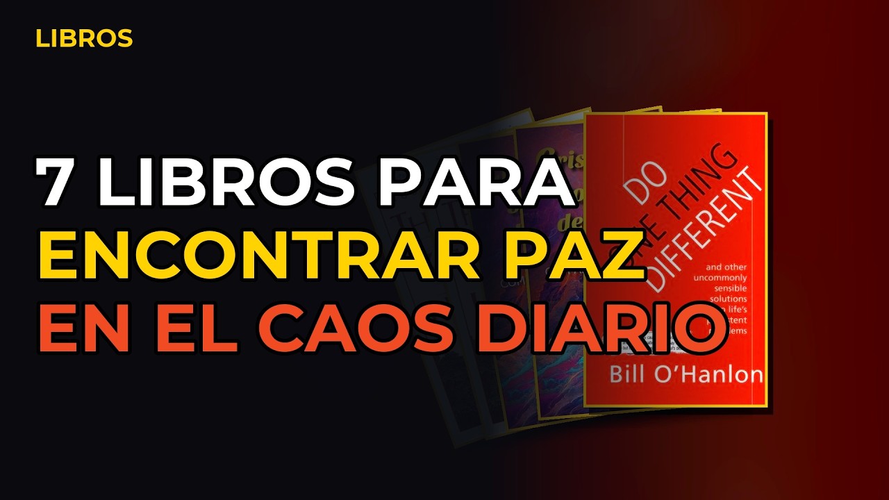 Miniatura del vídeo: 7 Libros Para Encontrar Paz En El Caos Diario